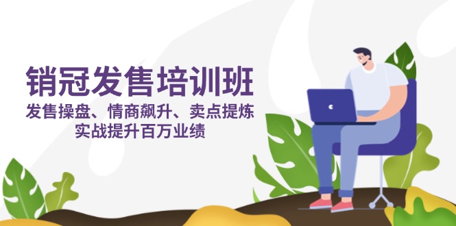 (14203期)销冠 发售培训班:发售 操盘+情商 飙升+卖点 提炼,实战提升百万业绩-优途资源网
